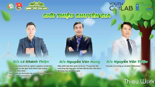 Hành Trình Xanh – Khi Nhà Trường Là Bệ Phóng Cho Sinh Viên Khởi Nghiệp Bền Vững