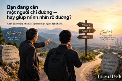Bạn Đang Cần Một Người Chỉ Đường — Hay Giúp Mình Nhìn Rõ Đường?
