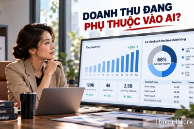 Doanh thu phụ thuộc vào một vài khách hàng lớn: Tăng trưởng hay rủi ro đang tích tụ?